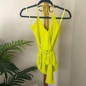 Vibrant Halter Tank Top, size small